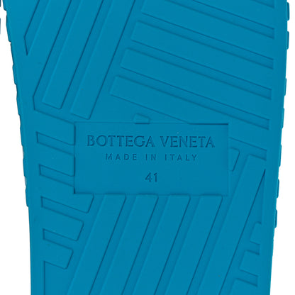 Bottega Veneta Rubber The Slider Sandals 41 Amalfi Blue 6 of 7