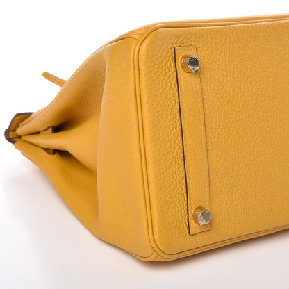 Hermes Togo Birkin 30 Jaune Ambre 32 of 35