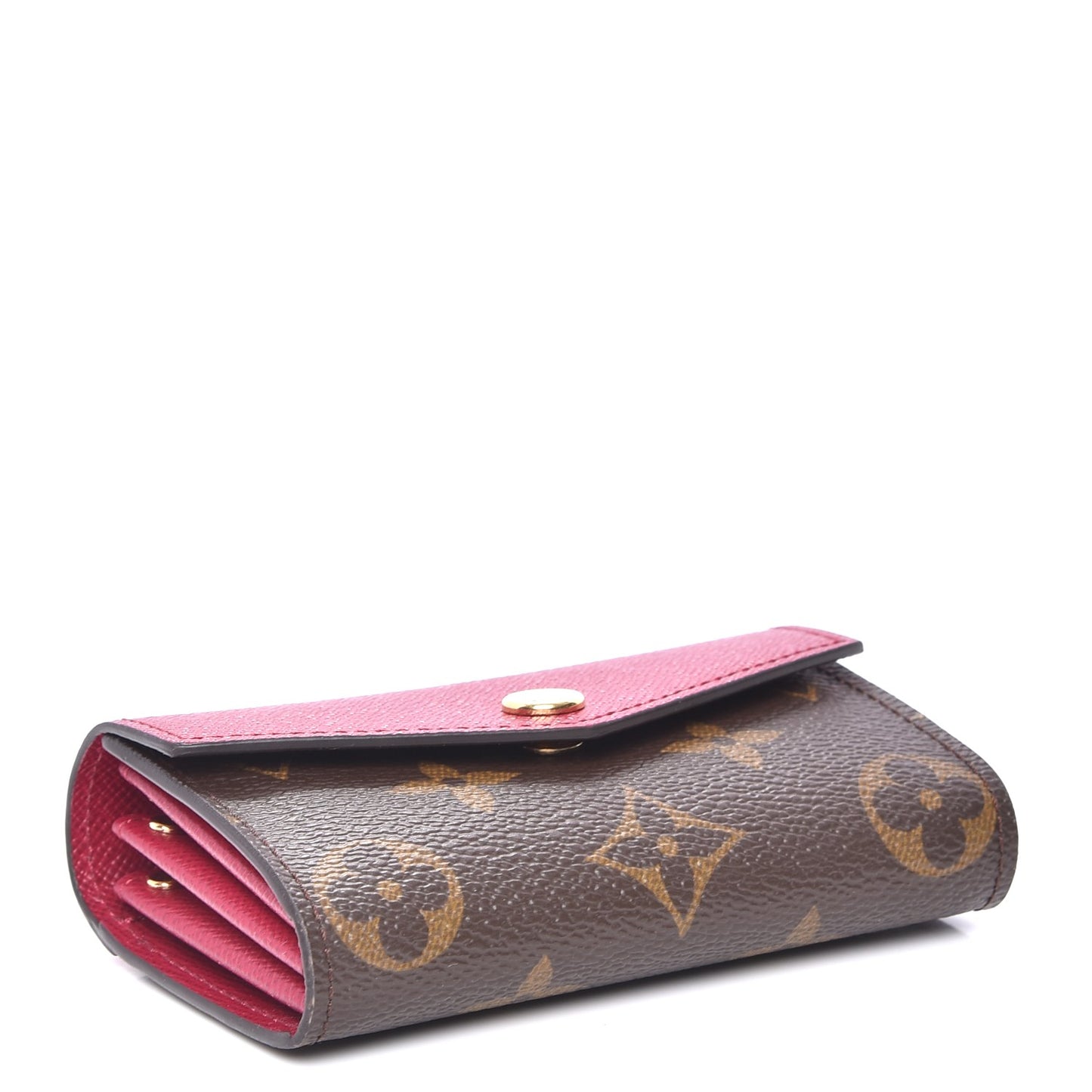 Monogram Sarah Multicartes Fuchsia