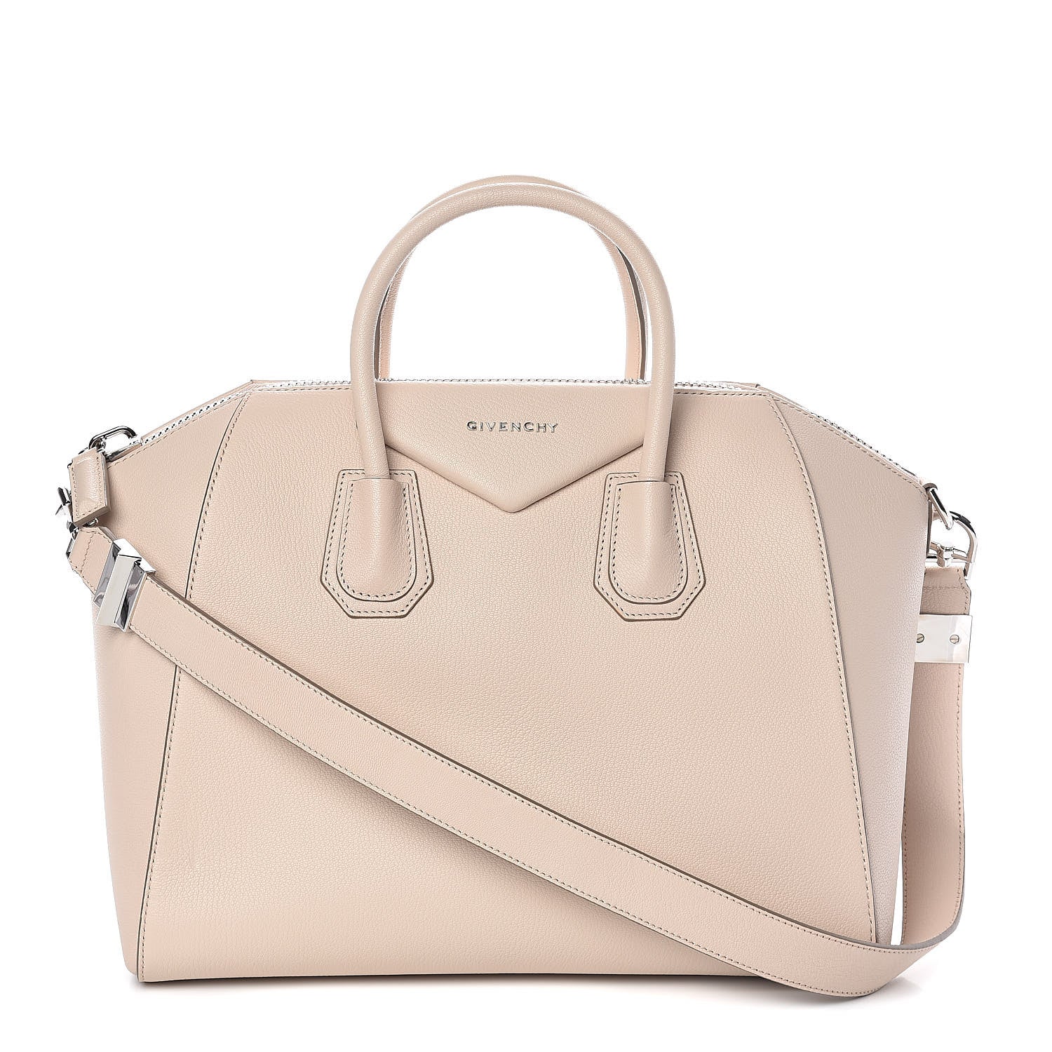 Givenchy Sugar Goatskin Small Antigona Nude Pink 1 of 10
