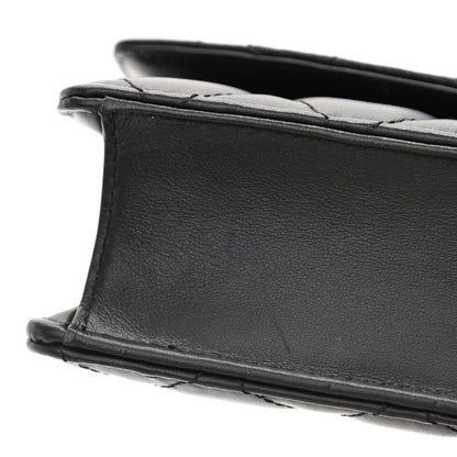 Mulberry Smooth Calfskin Quilted Small Darley Shoulder Bag Black 9 of 9