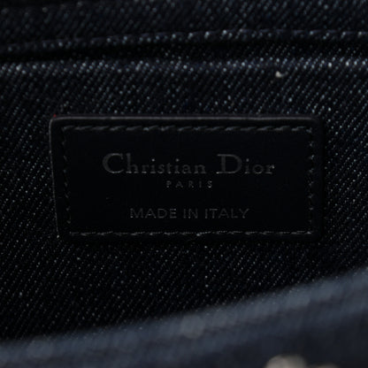 Christian Dior Denim Cannage East West Lady Dior Black 6 of 9