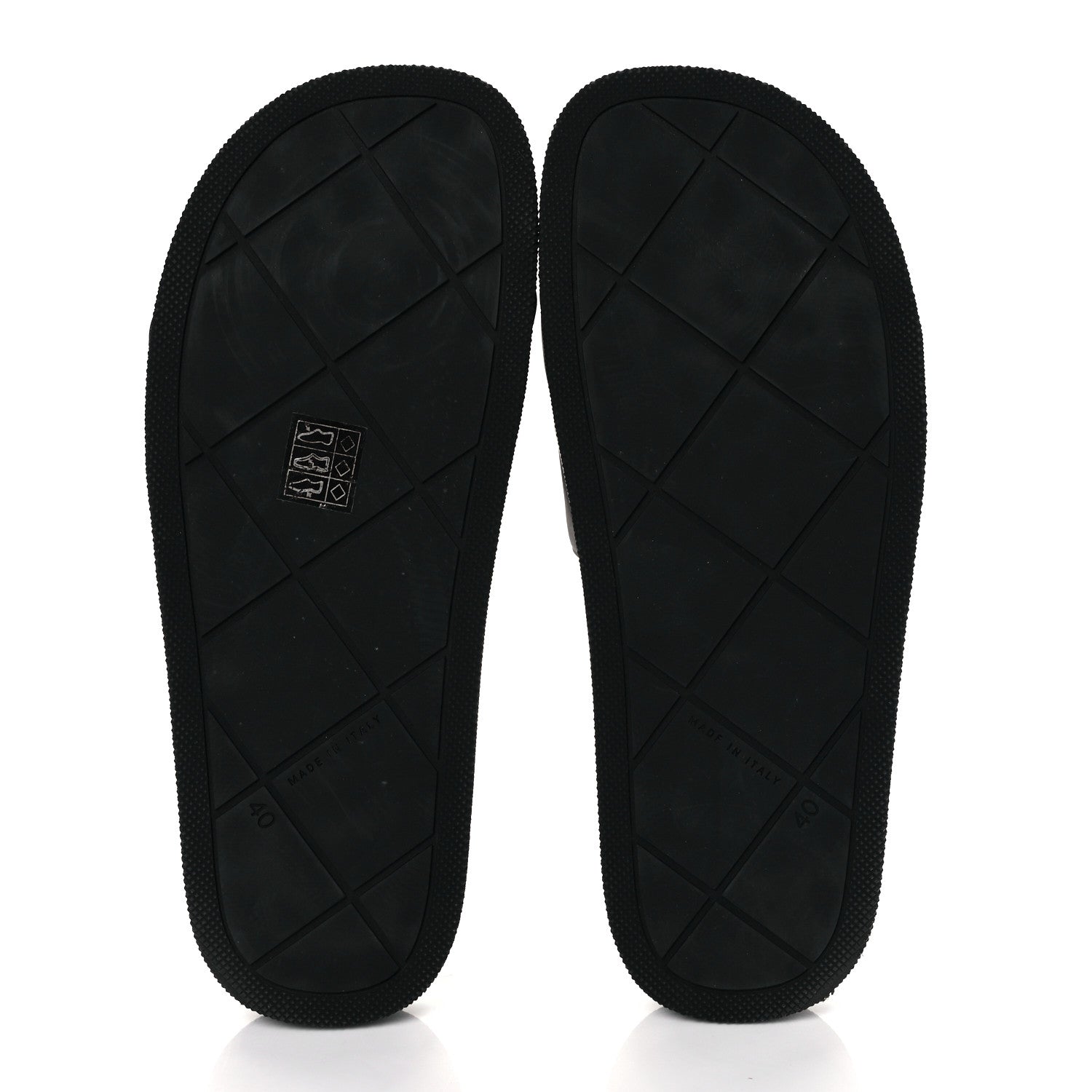 Bottega Veneta Rubber The Slider Sandals 40 Black 5 of 7