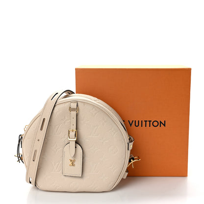 Louis Vuitton Empreinte Boite Chapeau Souple MM Creme 11 of 11