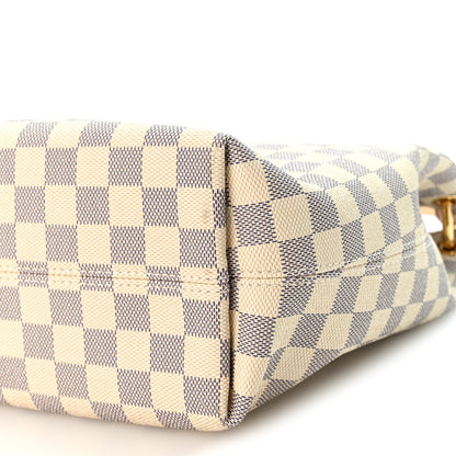 Louis Vuitton Damier Azur Graceful PM Rose Ballerine 8 of 8