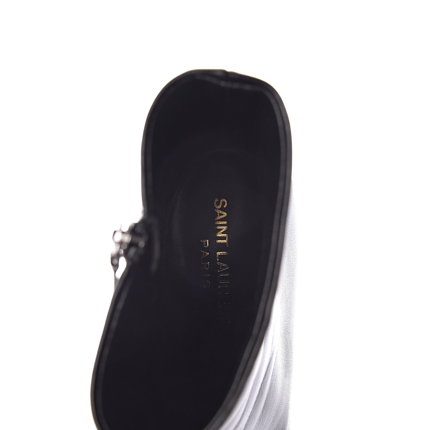 Nappa Vendome Loulou Ankle Zip Boots 39.5 Black