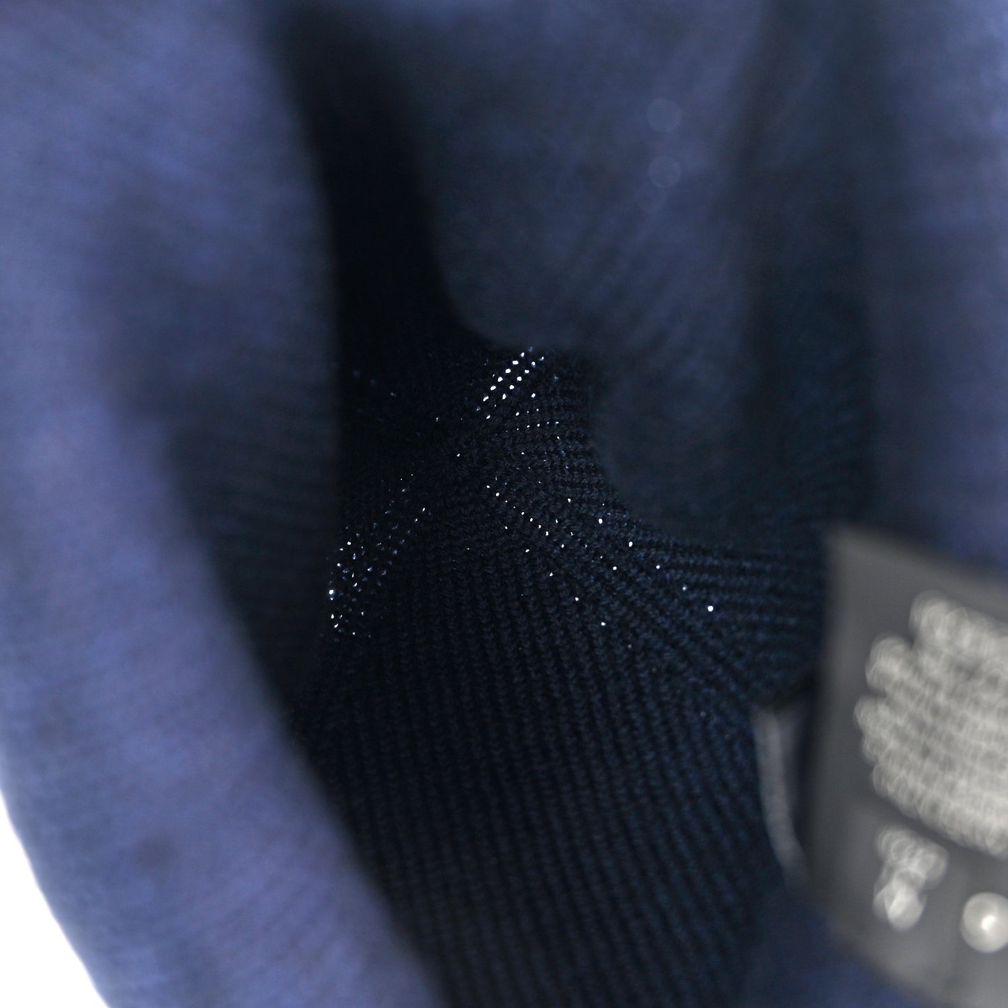 Wool Tricot Interlocking G Simple GG Beanie Hat M Midnight Blue