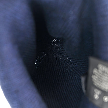 Gucci Wool Tricot Interlocking G Simple GG Beanie Hat M Midnight Blue 4 of 5