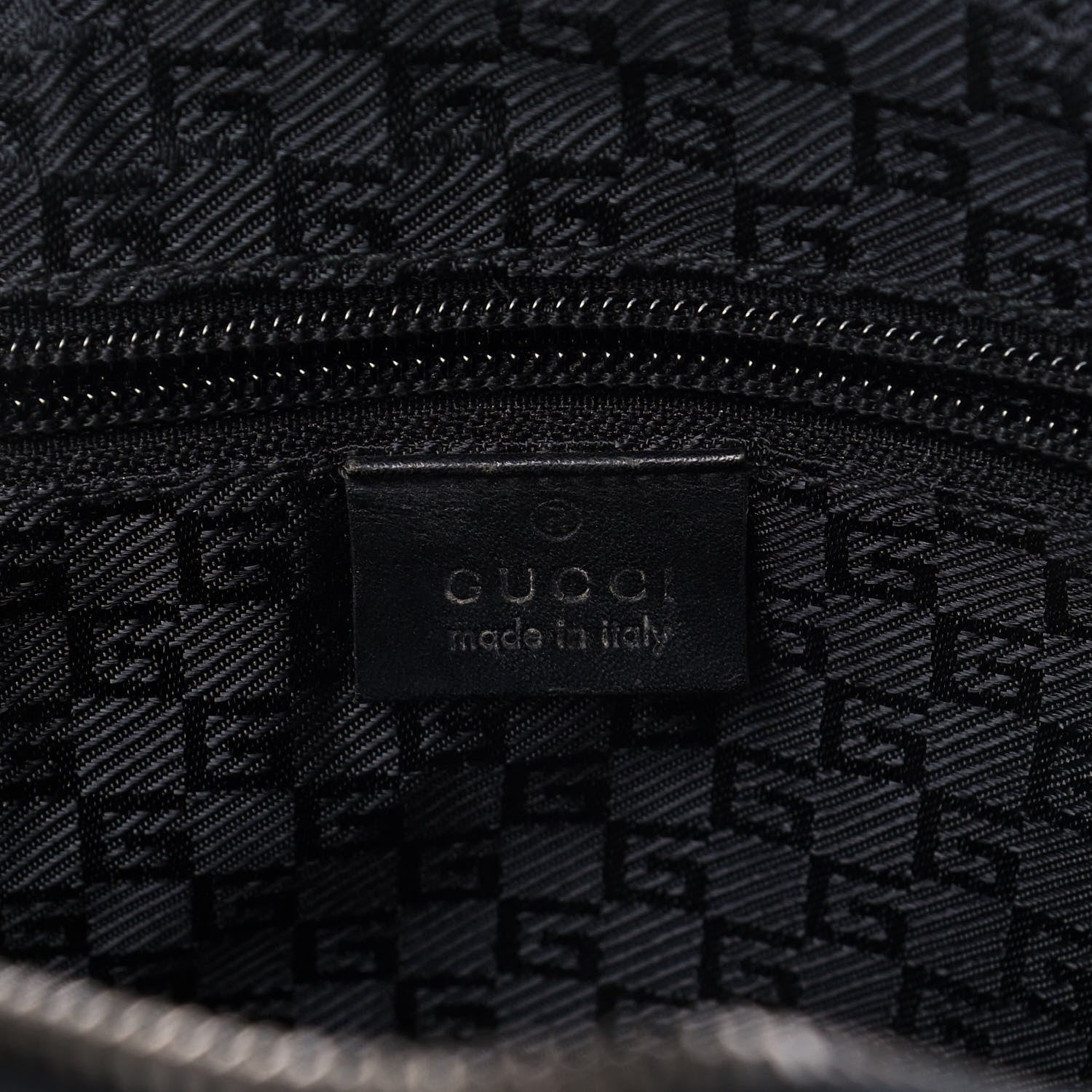 Gucci Canvas Calfskin Messenger Bag Navy 6 of 13