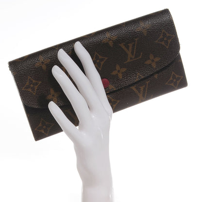 Louis Vuitton Monogram Emilie Wallet Red 2 of 7