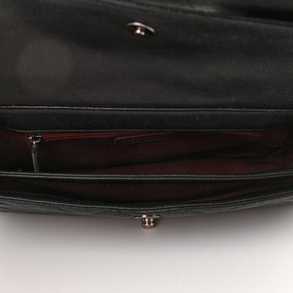 Chanel Goatskin Quilted Large Perfect Edge Flap Black 4 of 9