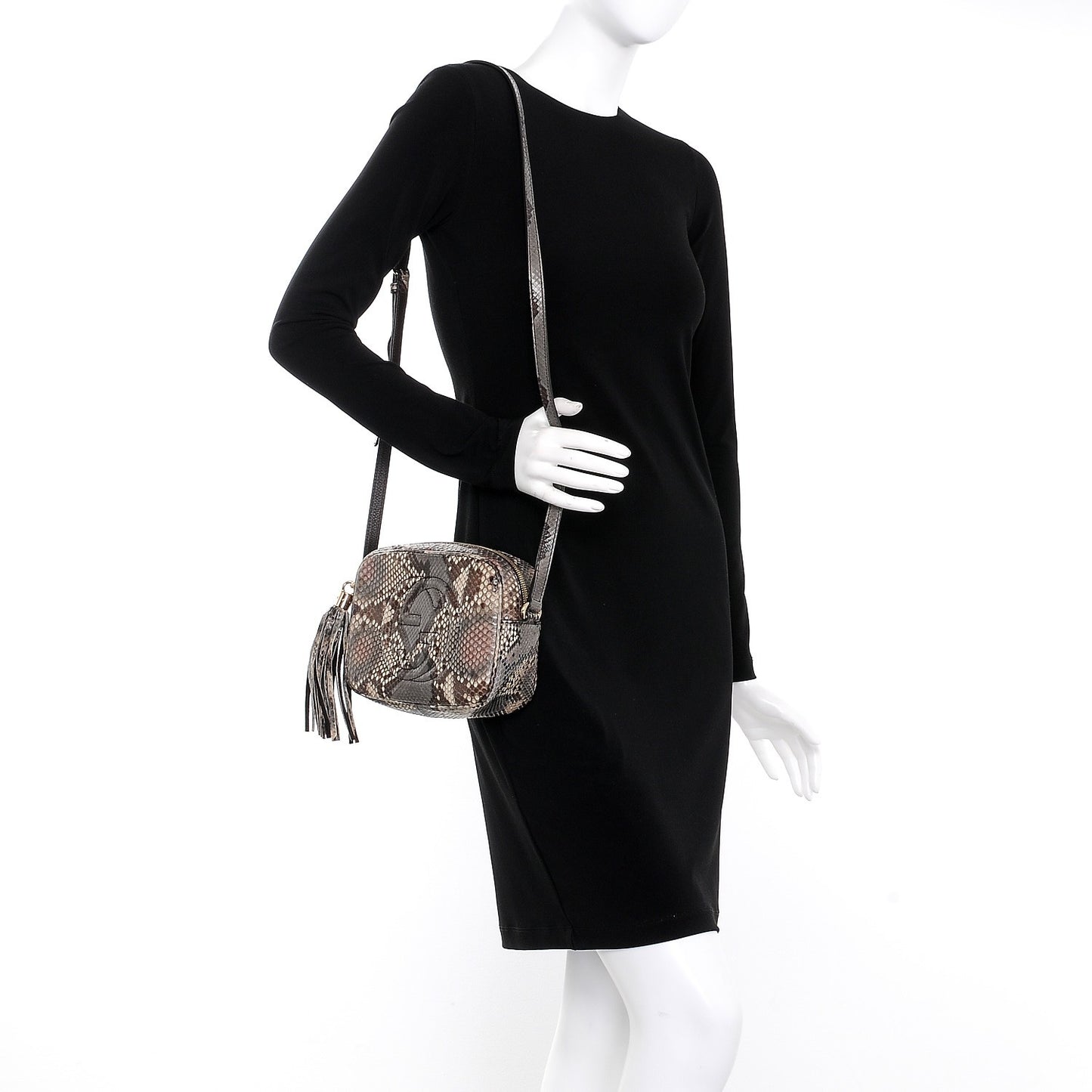 Python Small Soho Disco Bag Natural