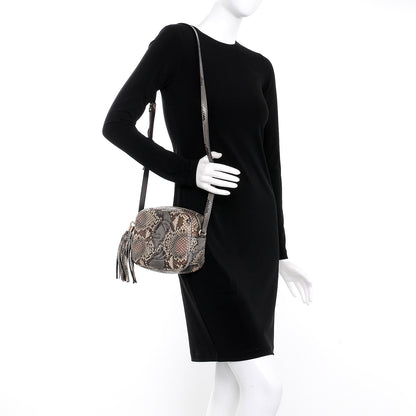 Gucci Python Small Soho Disco Bag Natural 2 of 7