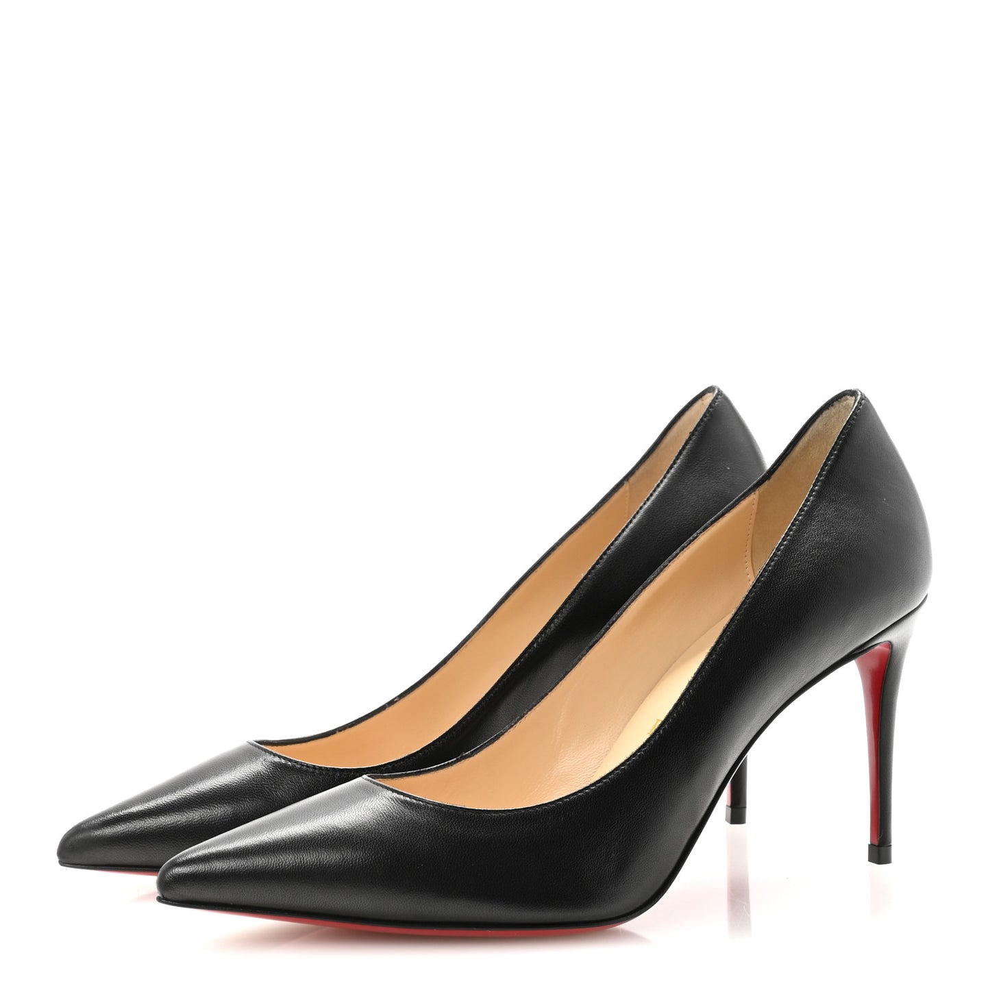 Nappa Shiny Kate 85 Pumps 37 Black