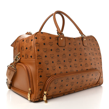 MCM Visetos Large Golf Bag Cognac 2 of 9