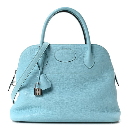 Hermes Taurillon Clemence Bolide 31 Bleu Atoll 1 of 10