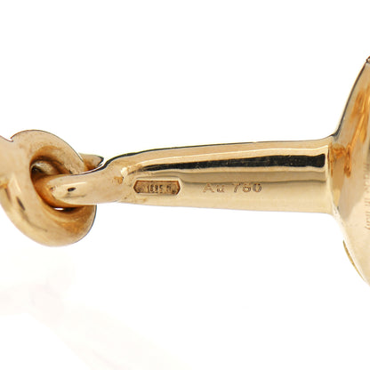 Gucci 18K Yellow Gold Horsebit Bracelet 5 of 6