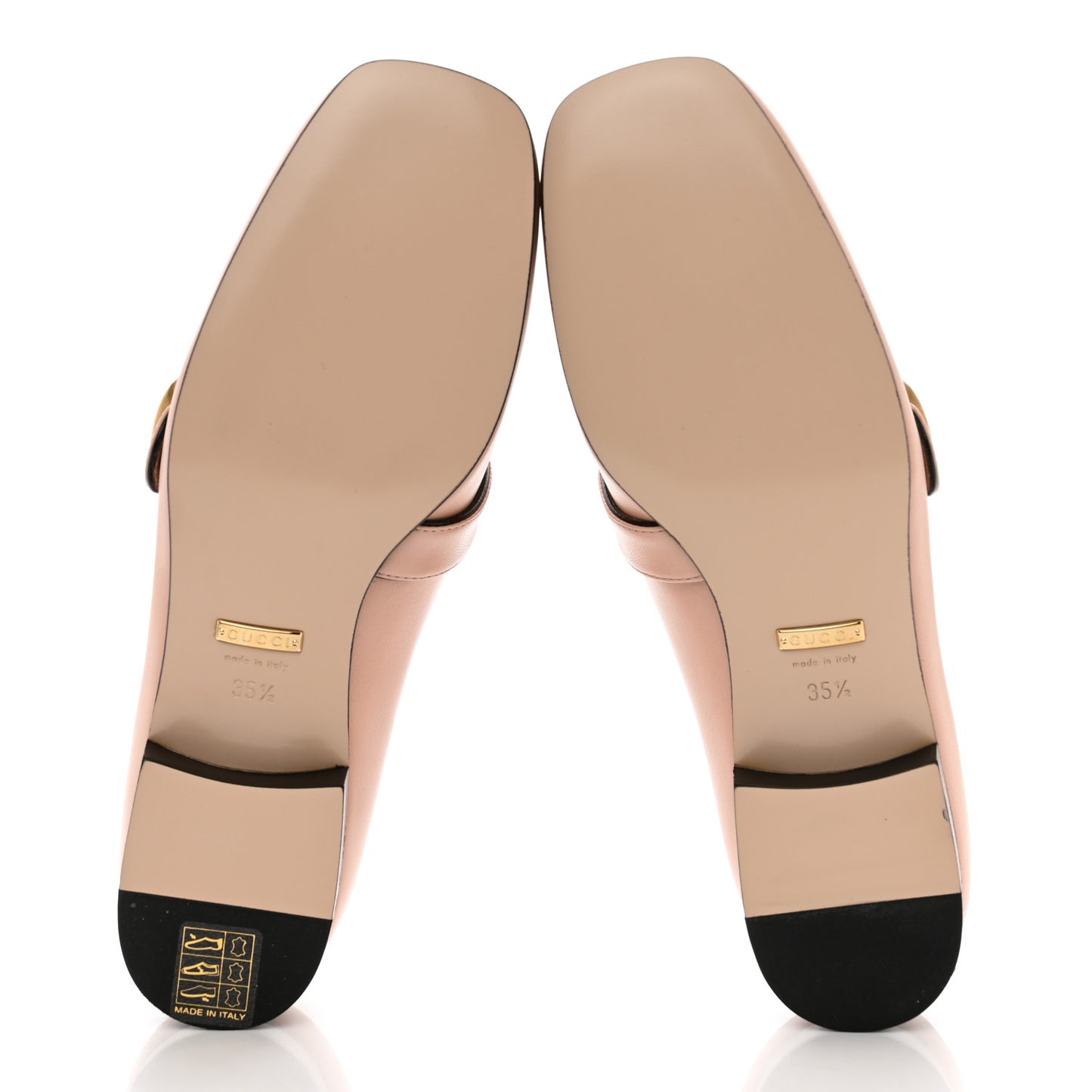 Malaga Kid Womens GG Marmont Loafers 35.5 Perfect Pink