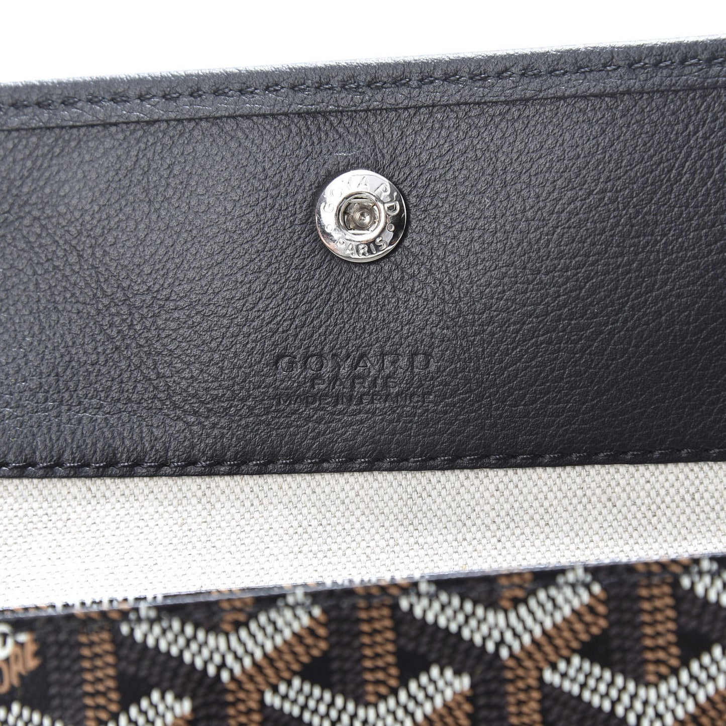 Goyardine Pouch Black