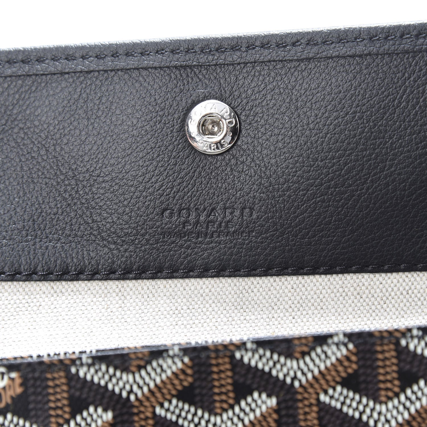 Goyard Goyardine Pouch Black 6 of 6