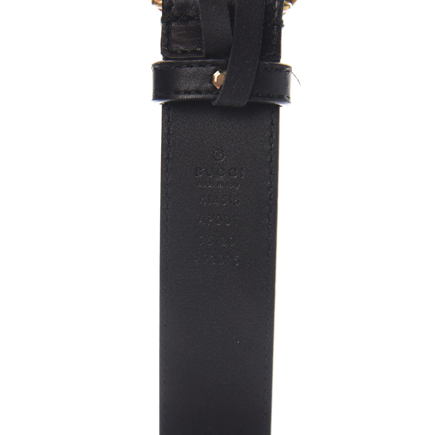 Calfskin Double G 30mm Belt 75 30 Black