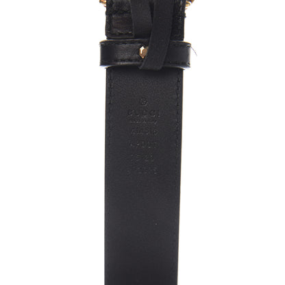Gucci Calfskin Double G 30mm Belt 75 30 Black 3 of 6