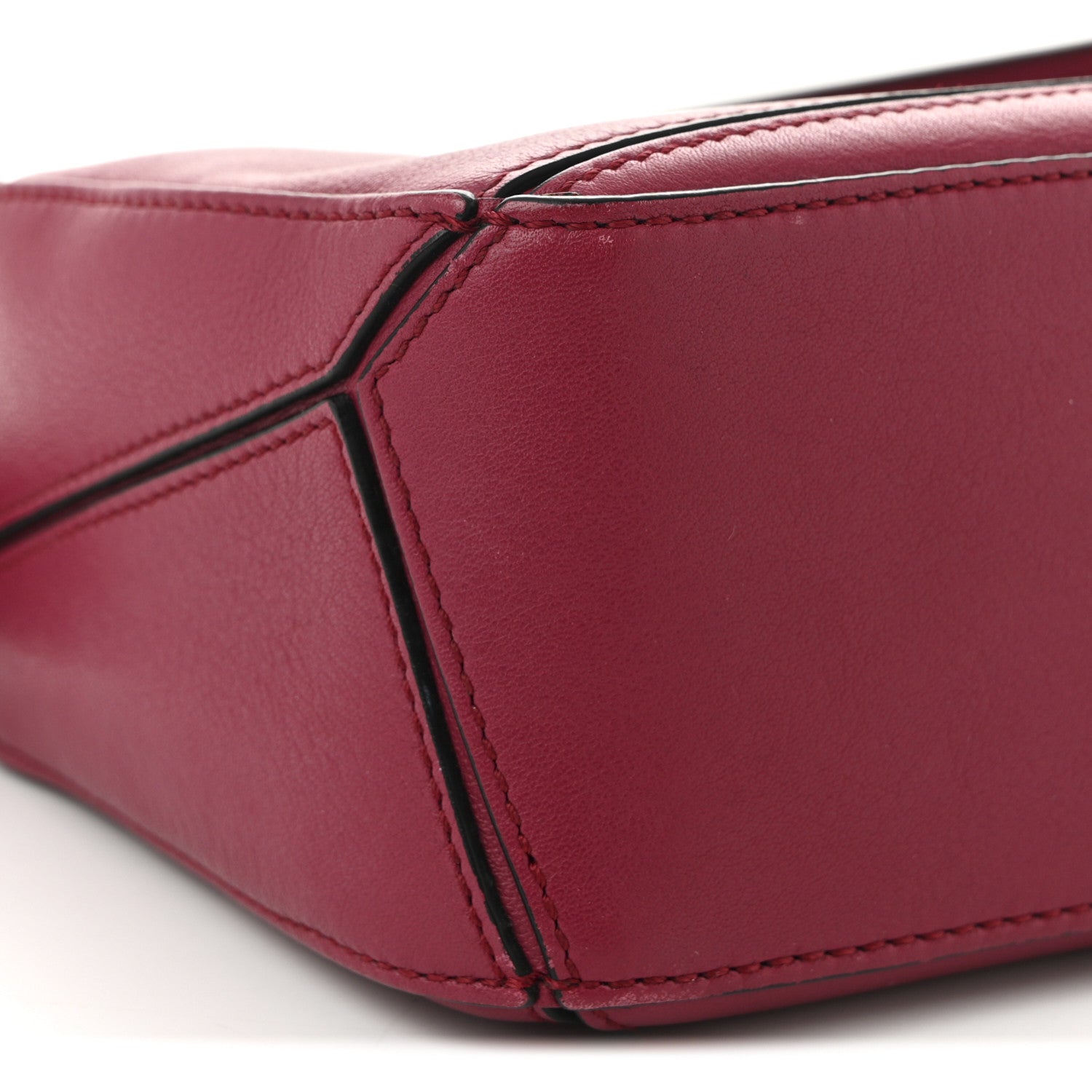 Loewe Calfskin Mini Puzzle Bag Raspberry 1764093 – FASHIONPHILE