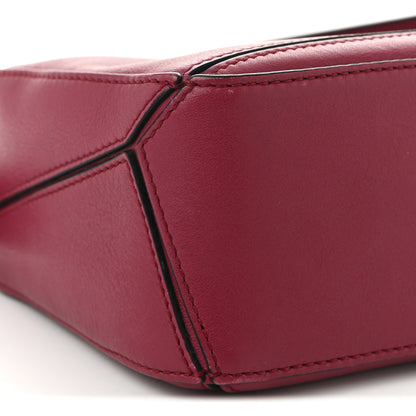 Loewe Calfskin Mini Puzzle Bag Raspberry 9 of 10