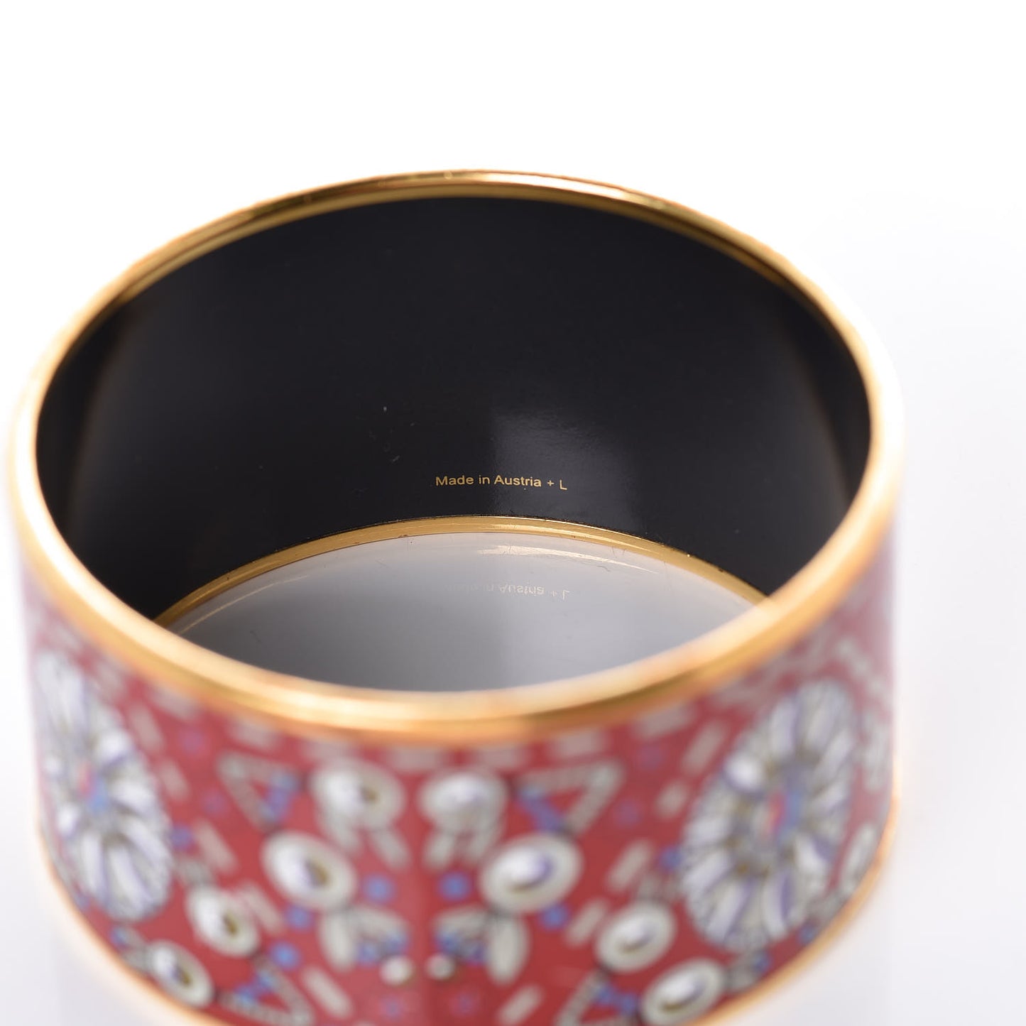 Enamel Printed Extra Wide Bracelet 62