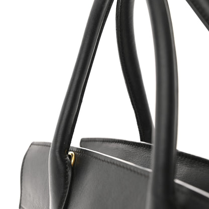 Prada Saffiano City Calfskin Medium Esplanade Tote Black 11 of 12