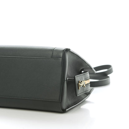 Saint Laurent Smooth Calfskin Small East Side Tote Dark Green 7 of 10