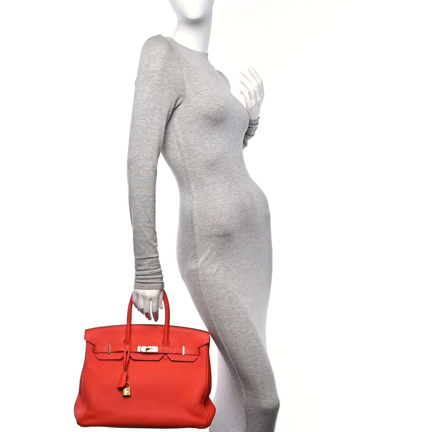 Hermes Togo Birkin 35 Capucine 2 of 15