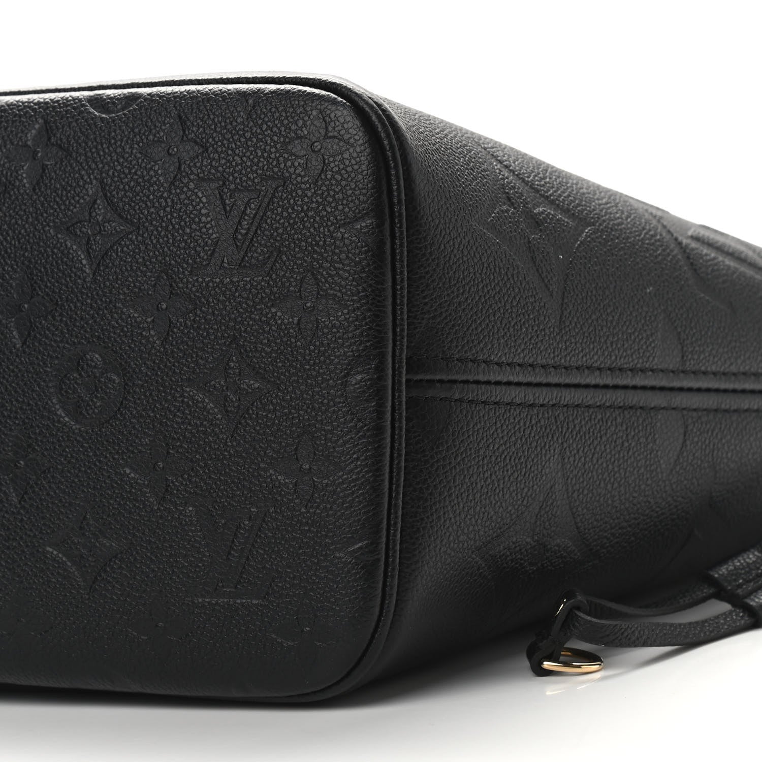 Louis Vuitton Empreinte Monogram Giant Neverfull MM Black 9 of 9