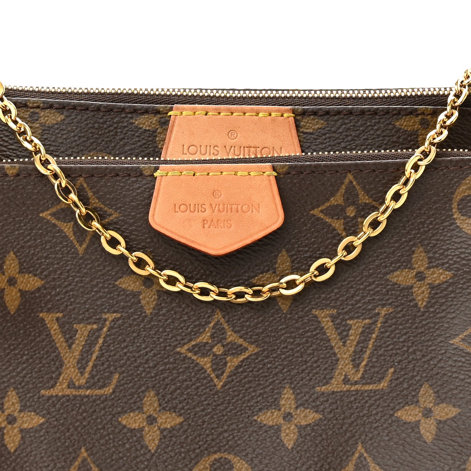 Louis Vuitton Monogram Multi Pochette Accessories Kaki 9 of 11