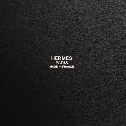 Hermes Feutre Swift Picotin Lock 18 PM Bleu Nuit Black 6 of 11