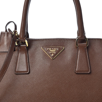 Prada Saffiano Lux Medium Promenade Tote Palissandro 13 of 13