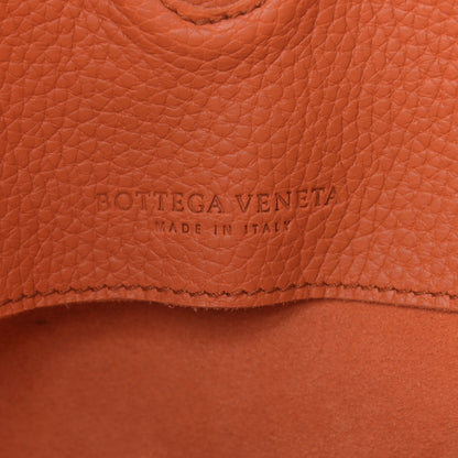 Bottega Veneta Catalano Calfskin Medium Campana Clementine 6 of 12