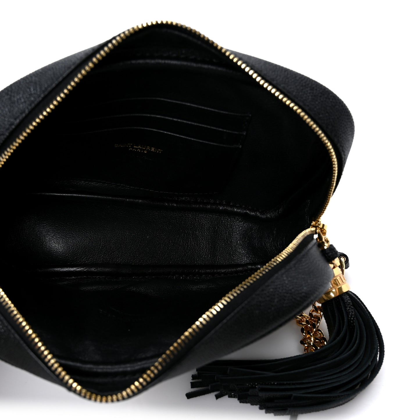 Grain De Poudre Matelasse Monogram Mini Lou Camera Bag Black