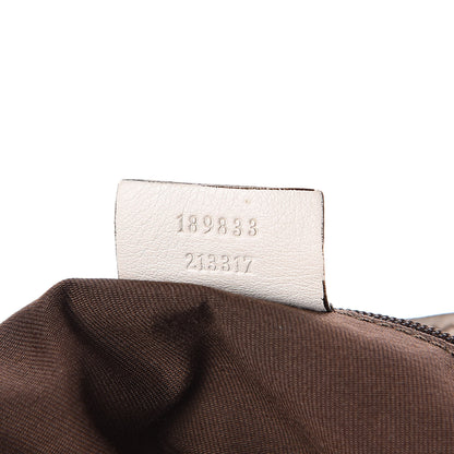 Gucci Monogram Large D Gold Hobo Off White 7 of 13