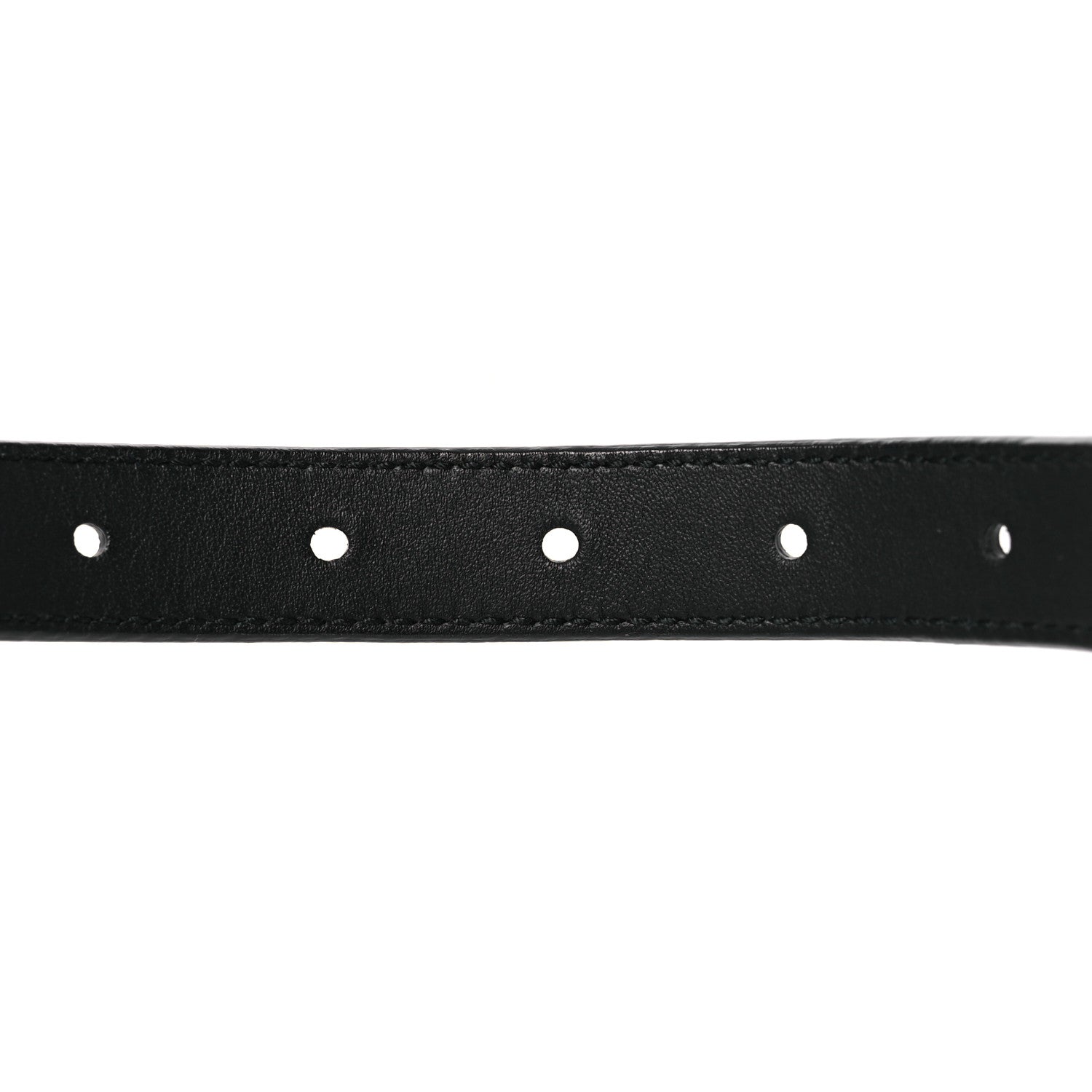 Gucci Calfskin Double G 20mm Belt 80 32 Black 4 of 5