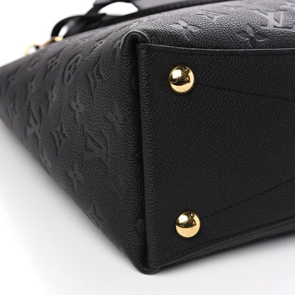 Louis Vuitton Empreinte V Tote MM Black 6 of 8