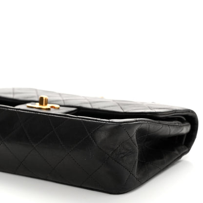Chanel Lambskin Quilted Small Double Flap Black 11 of 13