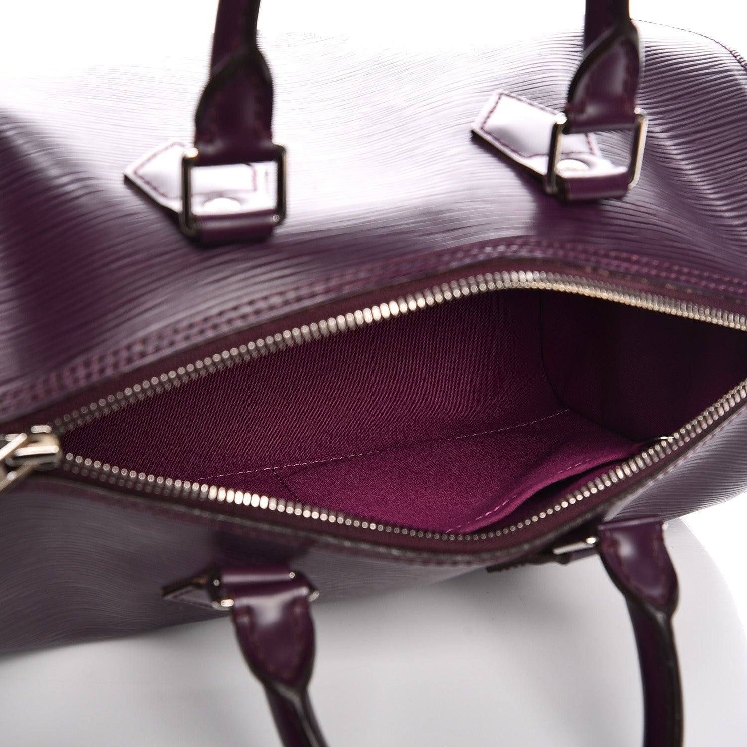 Louis Vuitton Epi Speedy 25 Cassis 5 of 10