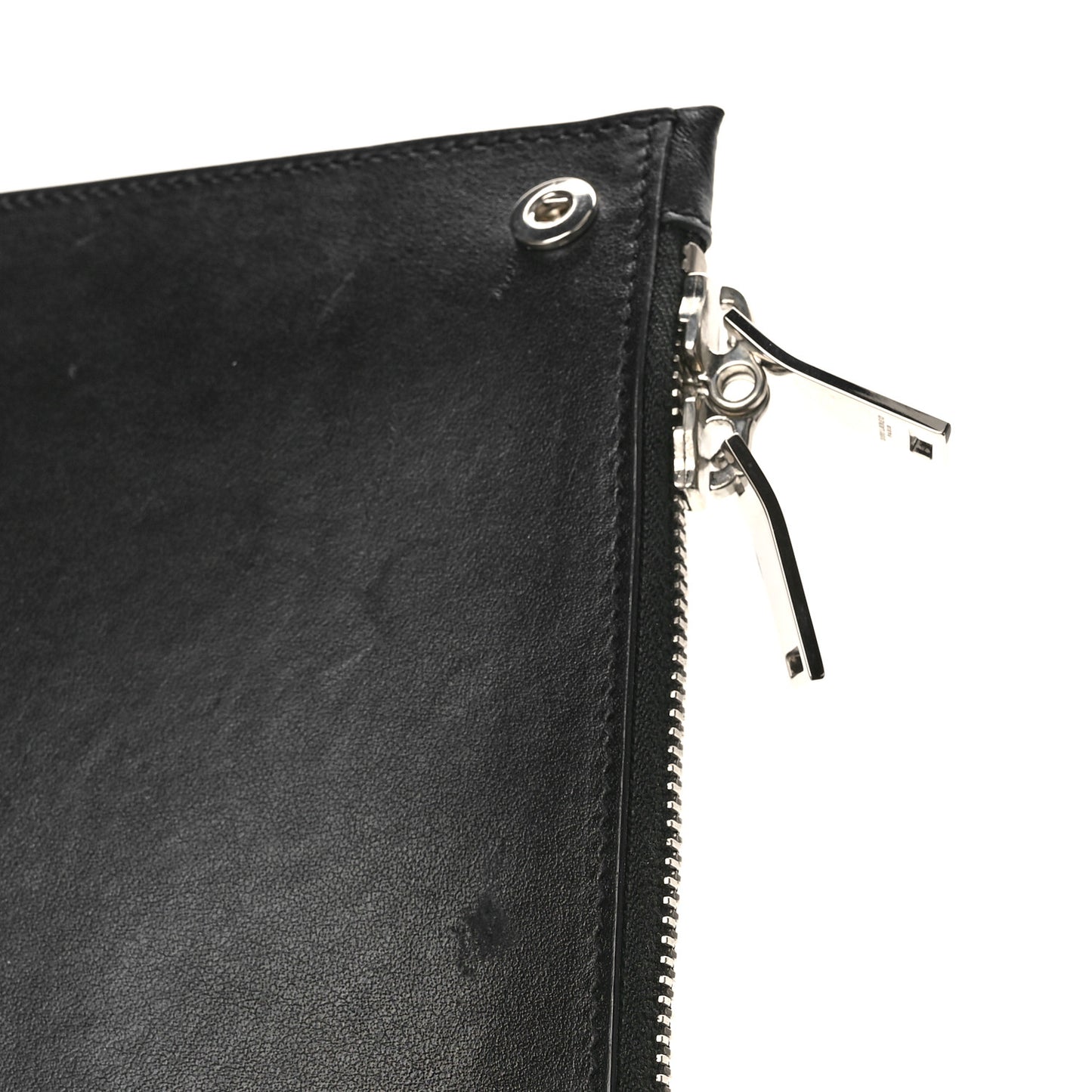 Calfskin Crocodile Embossed Small Sac de Jour Black