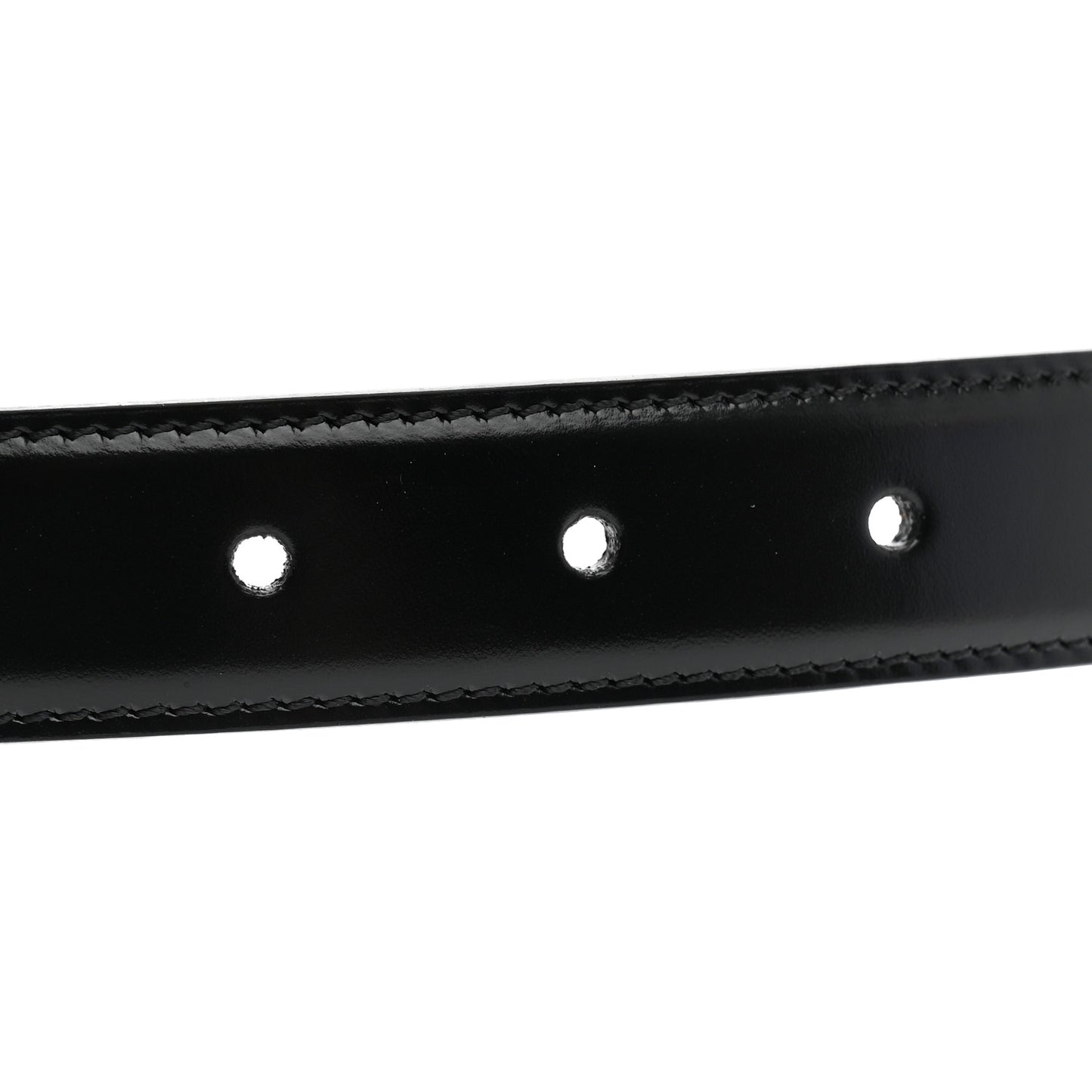 Canvas Calfskin Reversible 25mm Triomphe Belt 85 34 Black