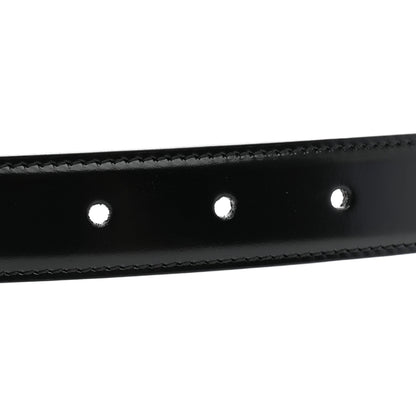 Celine Canvas Calfskin Reversible 25mm Triomphe Belt 85 34 Black 6 of 7