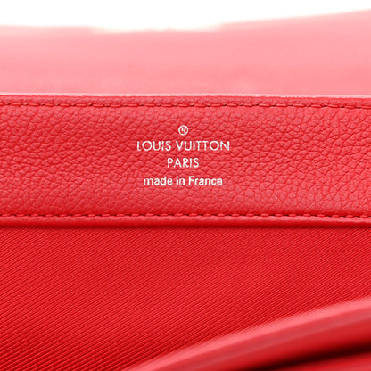 Louis Vuitton Calfskin Lockme II Chain Bag BB Rubis 6 of 8