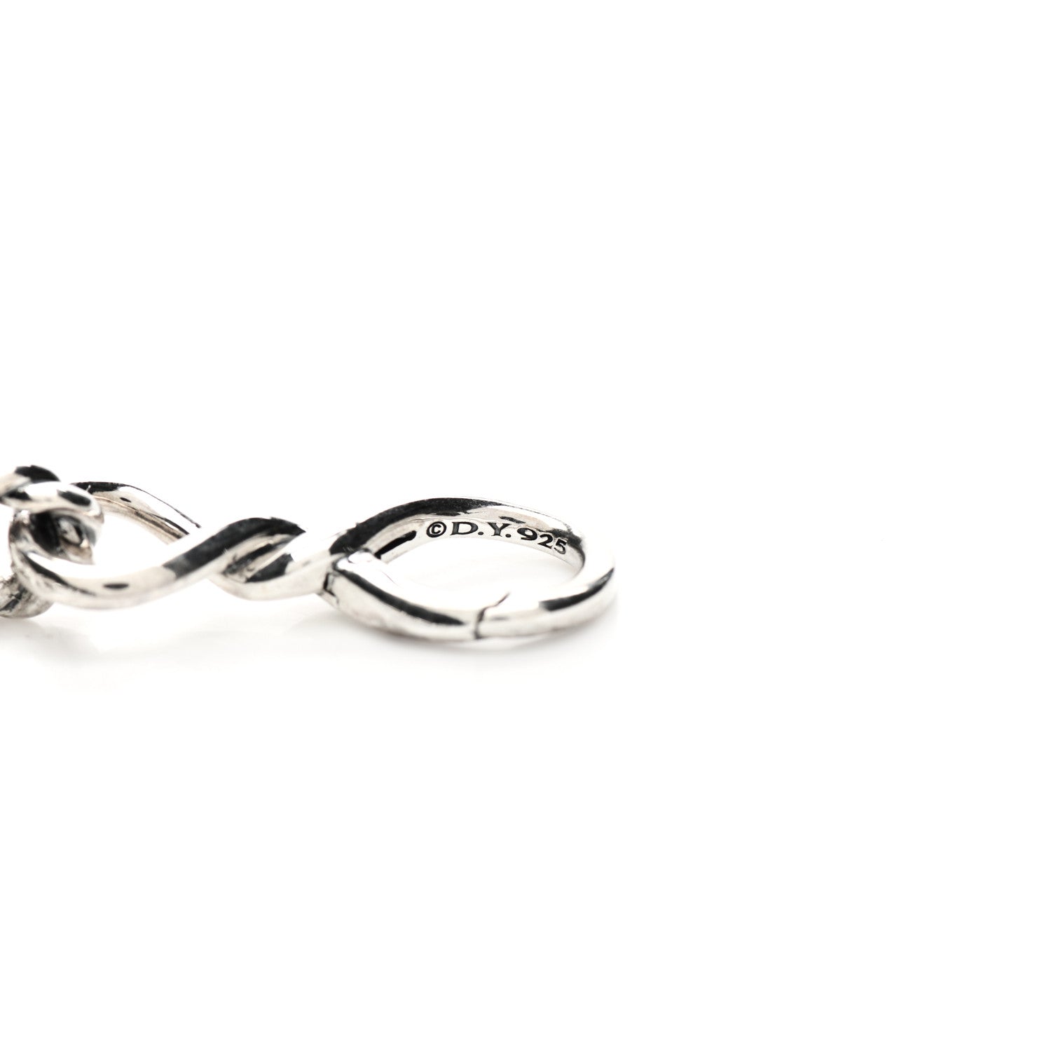 David Yurman Sterling Silver Medium Continuance Chain Necklace 4 of 4