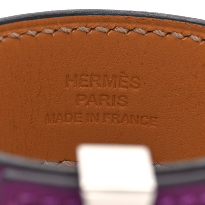 Hermes Evercolor Collier de Chien CDC Bracelet T2 Anemone 4 of 5