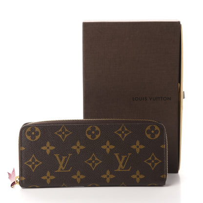 Louis Vuitton Monogram Clemence Wallet Fuchsia 8 of 8